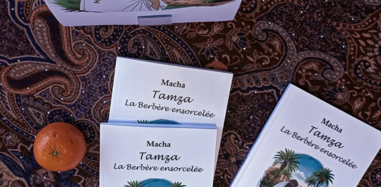 montrer une mise en scène du roman Tamza la berbère ensorcelée