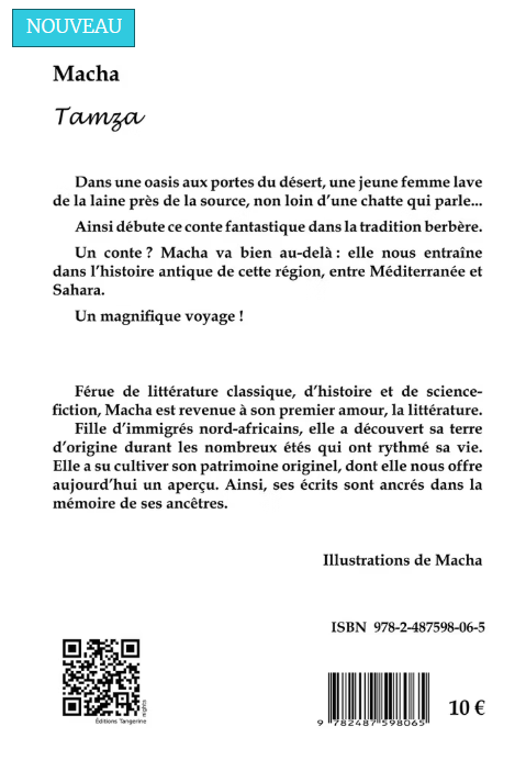 représente le dos du livre